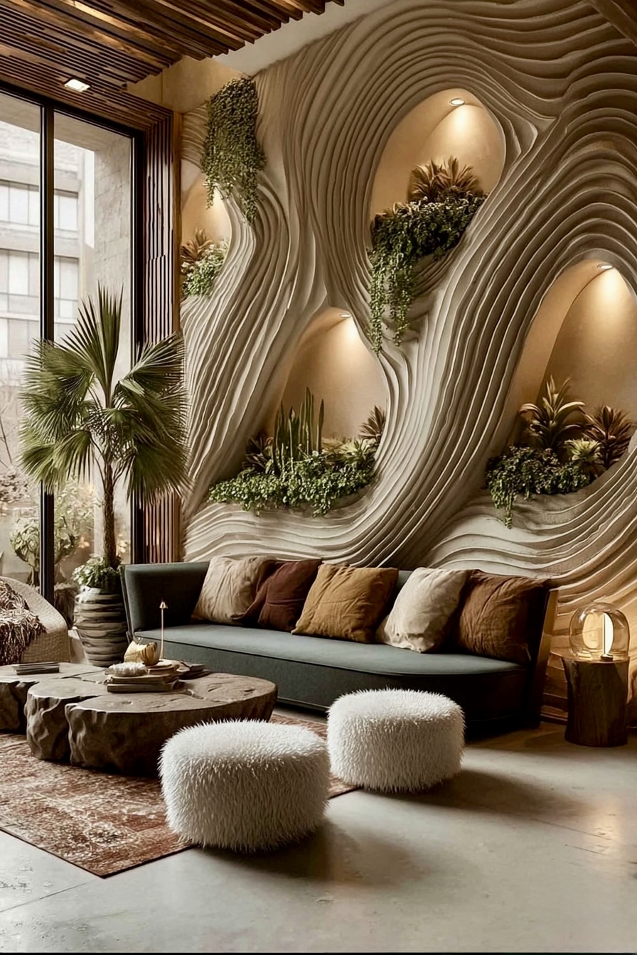 Sculpted Wall Lounge
